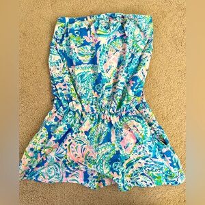 Lilly Pulitzer EUC Ritz Romper XS